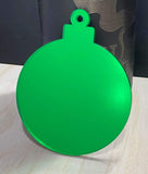 80mm Acrylic Baubles