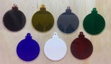 80mm Acrylic Baubles