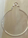 80mm Acrylic Baubles