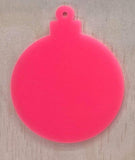 80mm Acrylic Baubles