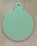 80mm Acrylic Baubles