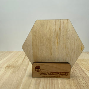 120mm Plywood Hexagon