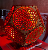 Dodecahedron Table Light