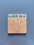 40mm square Acrylic Pair