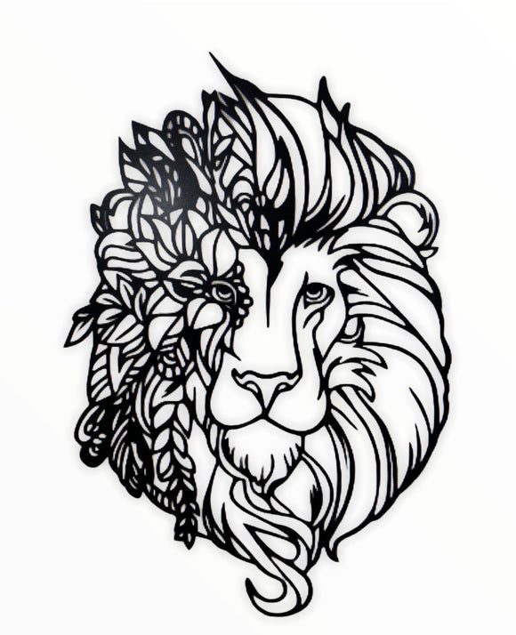 Lion acrylic wall hanging
